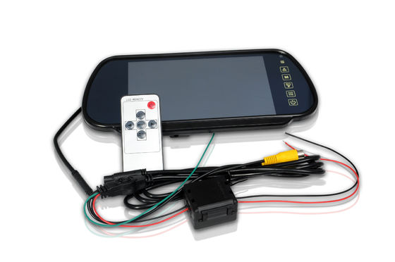 7W Car Wifi Monitor высокое разрешение 7 дюймовый зеркальный дисплей