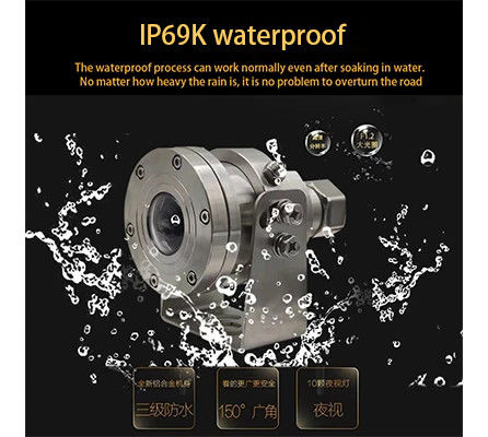 Камера 4K CCTV Fisheye PTZ из нержавеющей стали для грузовиков