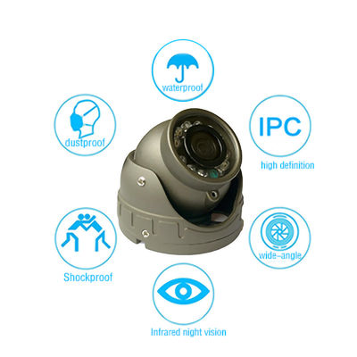 Универсальная камера 2MP AHD1080P 360 градусов Автобусная камера Система видеонаблюдения 12В Ночное видение водонепроницаемое