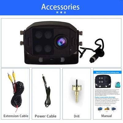 Firecore X-02 DC12V HD 1080P Передние и задние парковочные камеры Ночное видение IP69K Парковочная камера